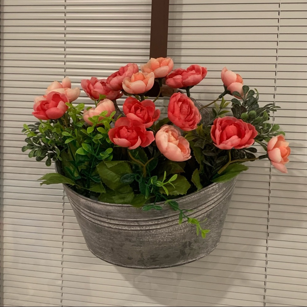 Floral Arrangement in Planter